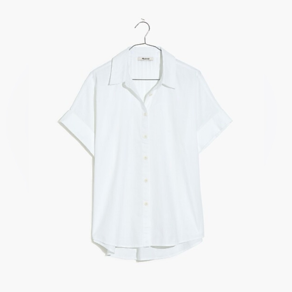 Madewell Courier Pintuck Back Shirt